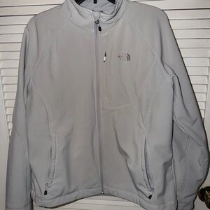 The North Face Women’s Light Gray Softshell Jacket